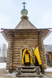 Освящение часовни Николая Чудотворца