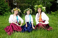 В МУЗЕЕ «ТАЛЬЦЫ» ОТМЕТИЛИ ПРАЗДНИК ТРОИЦА